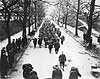 Ohio Artillery Troops Marching in Newport News, Virginia on March 24, 1919