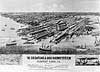 The Atlantic Terminus of the Chesapeake and Ohio Railway System at Newport News, Virginia, 1892